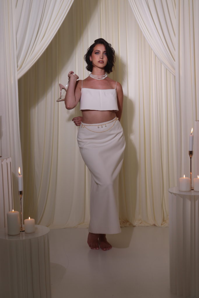 Delphine, Bijoux, robe 2 pièces